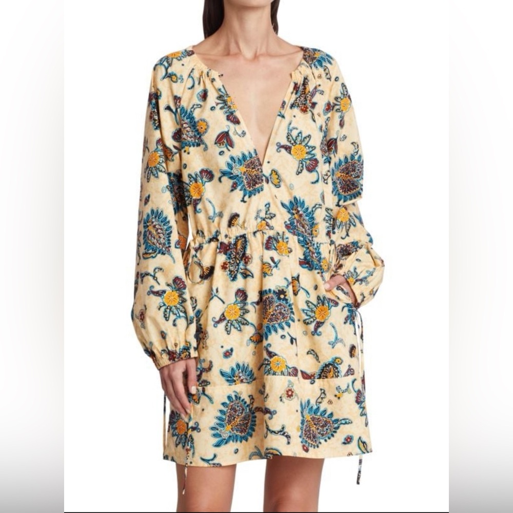 NWT A.L.C. Myra Paisley Shift Dress Size 6